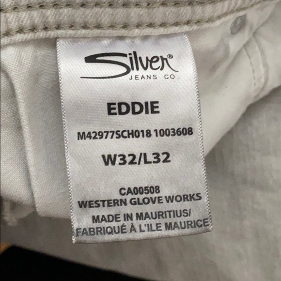 Mens sliver jeans - Picture 3 of 3